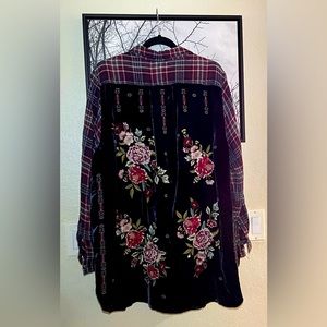 COPY - COPY - 🌺🌹Johnny Was Velvet Back Embroidery- OFFERS OK🌹🌺